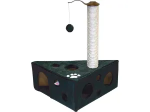 Scratching Post Felix 46x46x68cm anthracite Pets Qatar