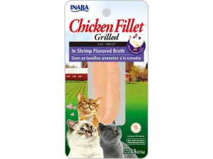 Shrimp Flavored Broth (INABA Grilled Chicken Fillet) 15 g/pack Pets Qatar