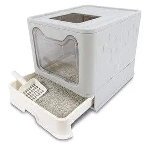 SILE Cat Litter Box - top opening Pets Qatar