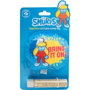 Smurfette catnip toy 11x2x9cm blue Pets Qatar