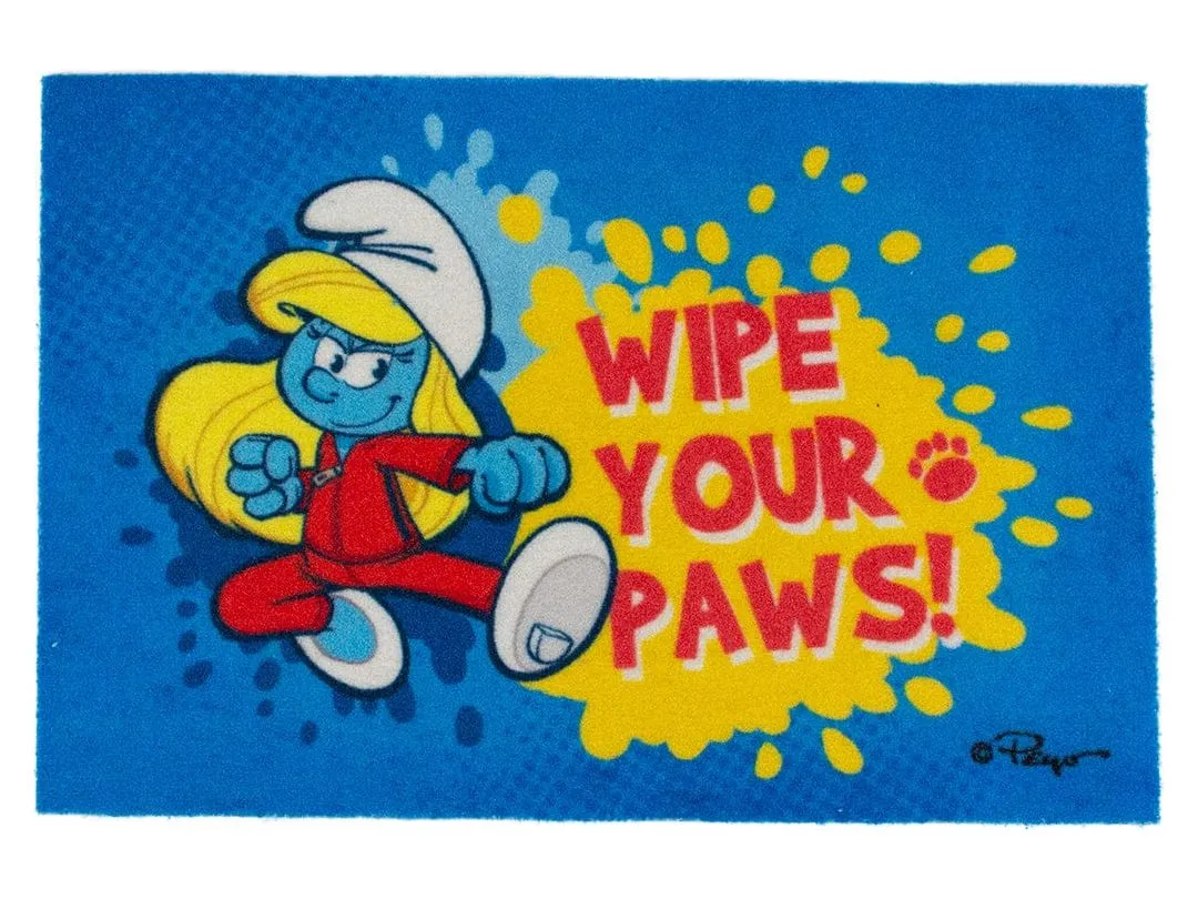 Smurfette floor mat 60x40x0,6cm Pets Qatar