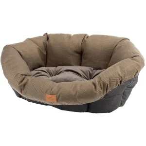 Sofa 2 Tweed Cushion Brown Pets Qatar