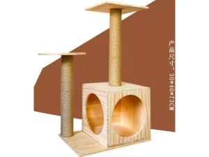 Solid wood 023 round 30*40*73cm Pets Qatar