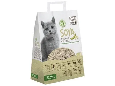 SOYA Organic Cat Litter 10 L - 100% Biodegradable Pets Qatar