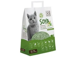 SOYA Organic Cat Litter Green Tea Scented 10 L - 100% Biodegradable Pets Qatar