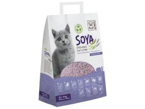 Soya Organic Cat Litter Lavander Scented 10 L - 100% Biodegradable Pets Qatar