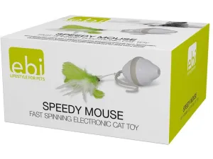 Speedy Mouse 13,5X12,5X6,8Cm White/Green Pets Qatar