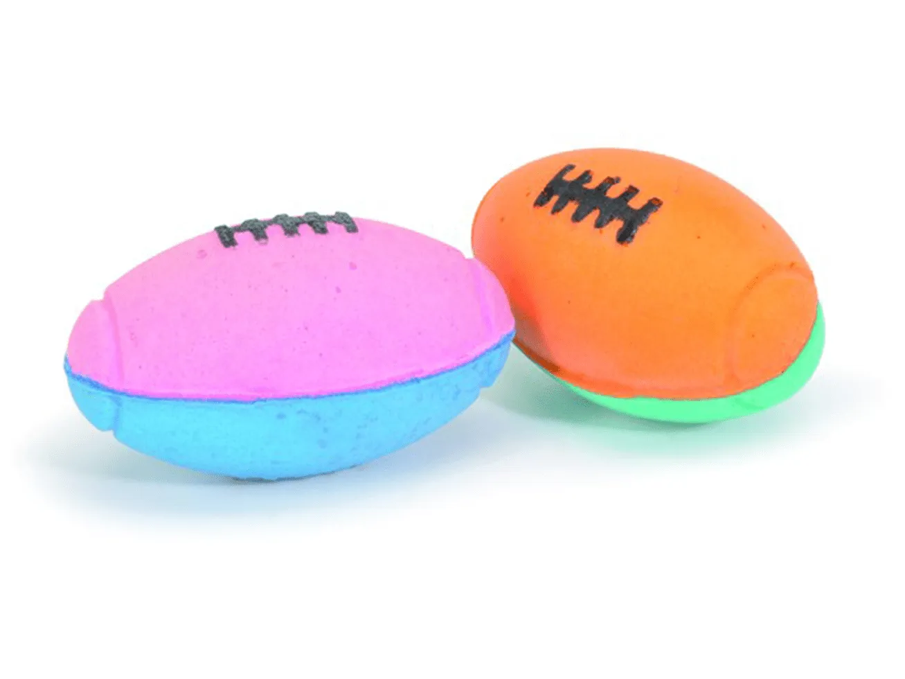 Sponge Ball W/Feath-(2P) Pets Qatar