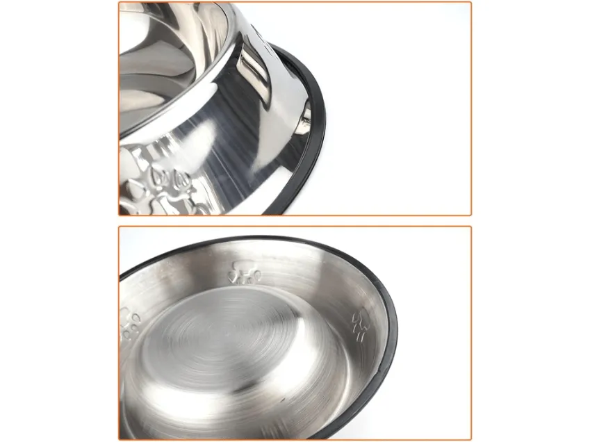 Stainless Steel Dog Bowl Pets Qatar