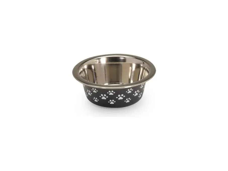 Steel bowl- Non-slip 400 ml Pets Qatar