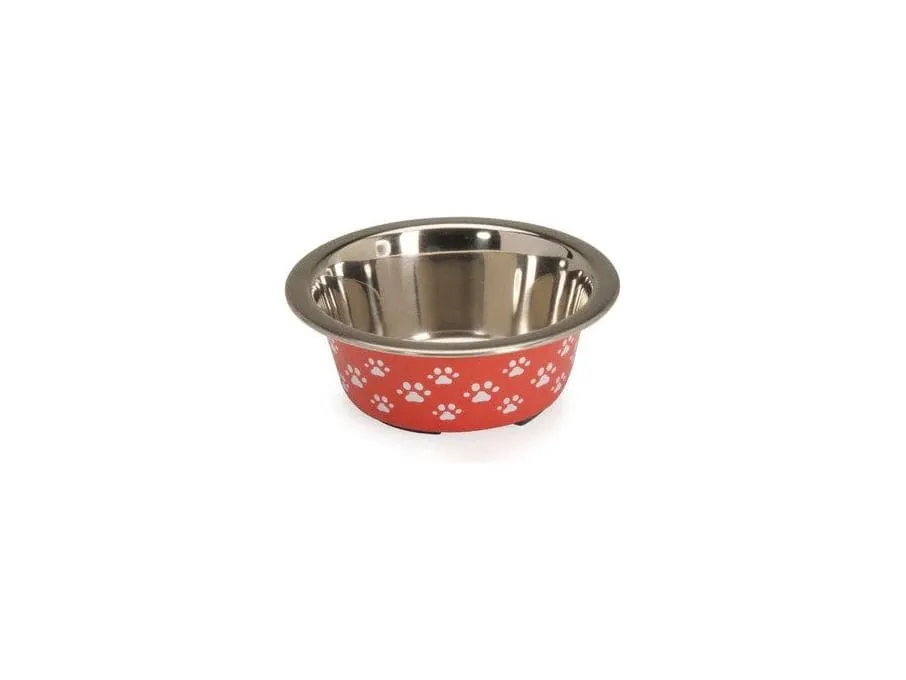 Steel bowl- Non-slip 400 ml Pets Qatar