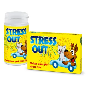 Stress Out - Natural Calming Tablets For Dogs And Cats 60 Tabs Pets Qatar