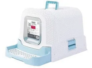 Suez Rattan Cat Toilet Blue Pets Qatar
