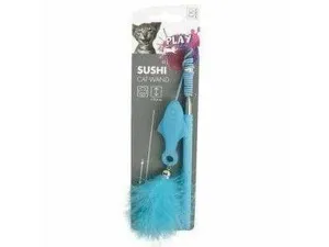 SUSHI CAT WAND BLUE Pets Qatar