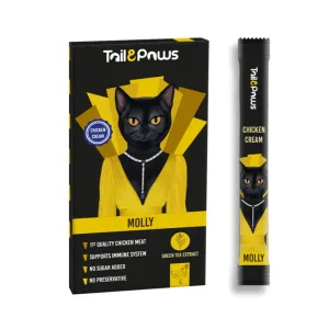 Tail Paws MOLLY CHICKEN 15 G X 5 PIECES Pets Qatar