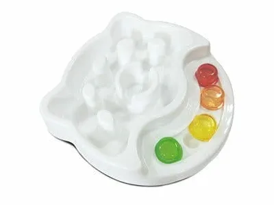 TASTY - VIOLA Interactive Bowl-White Pets Qatar