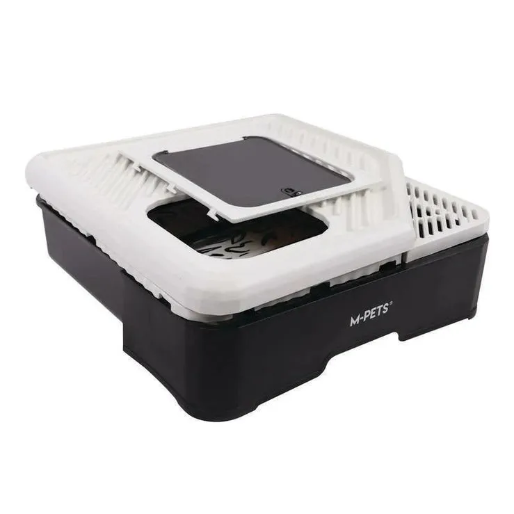 Terra Forma Eco Foldable Cat Litter Box Black Floral Pets Qatar
