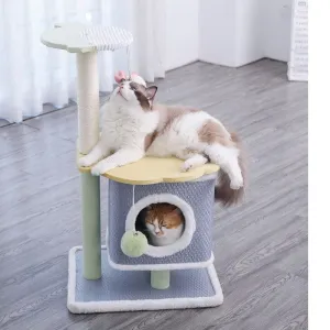 The Colorful Shell House of Cats and Fish S -50*42*84cm Pets Qatar