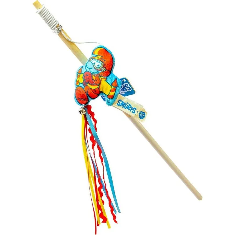 The Smurfs flying cat rods 46x6x2 - display Multicolour Pets Qatar