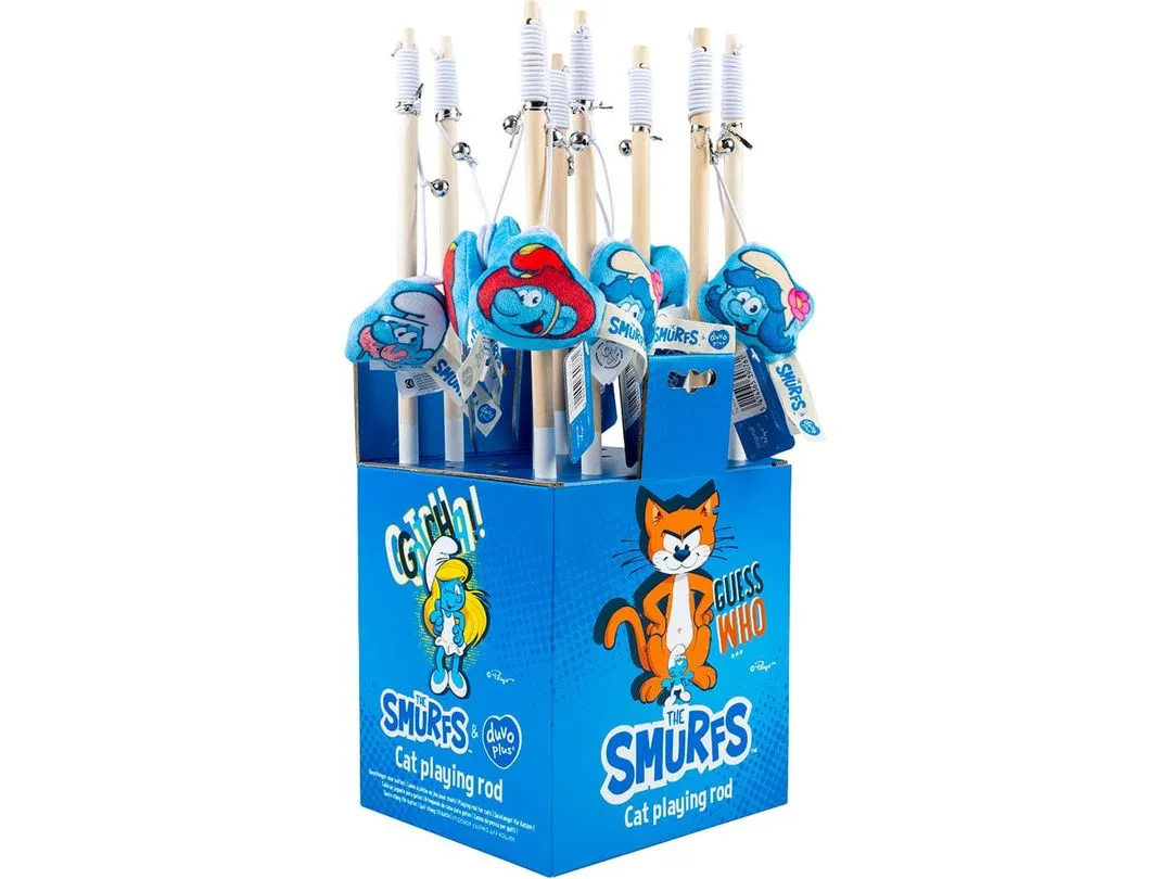 The Smurfs magnet cat rods 42x8,5x2 - display Multicolour Pets Qatar