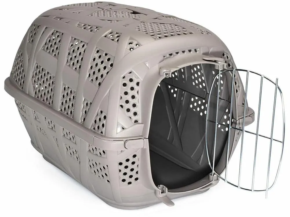 Trasp. Carry Sport Metal Rosso Fragola Pets Qatar
