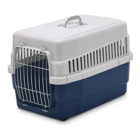 Trasportino Carry 60 Grigio/Blu Scuro Pets Qatar