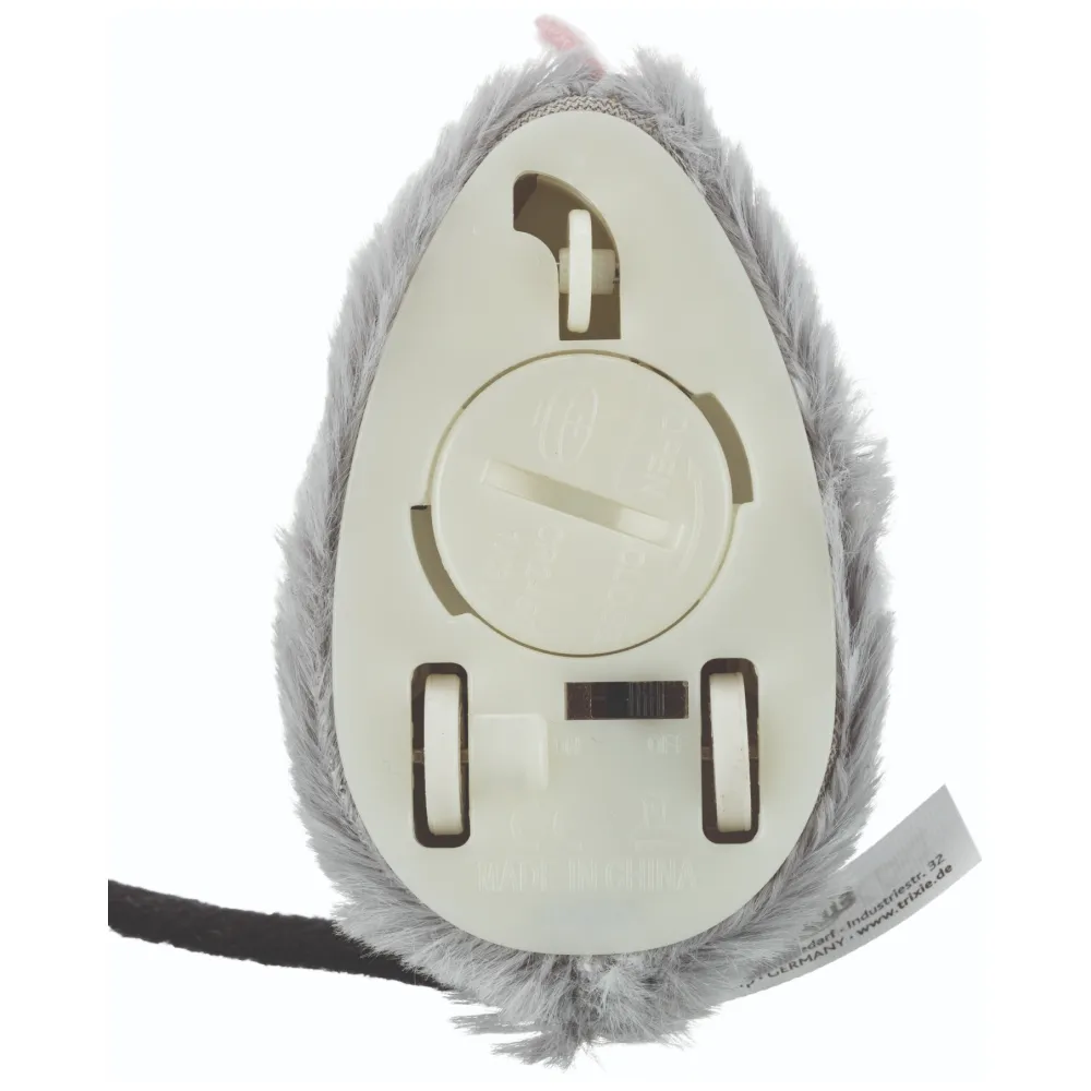 Trixie Active Mouse Toy for Cats (Grey)