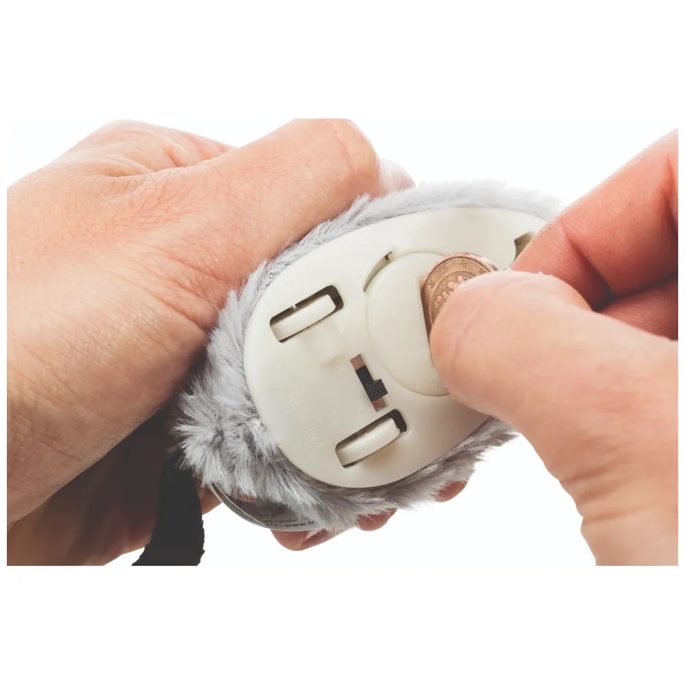 Trixie Active Mouse Toy for Cats (Grey)