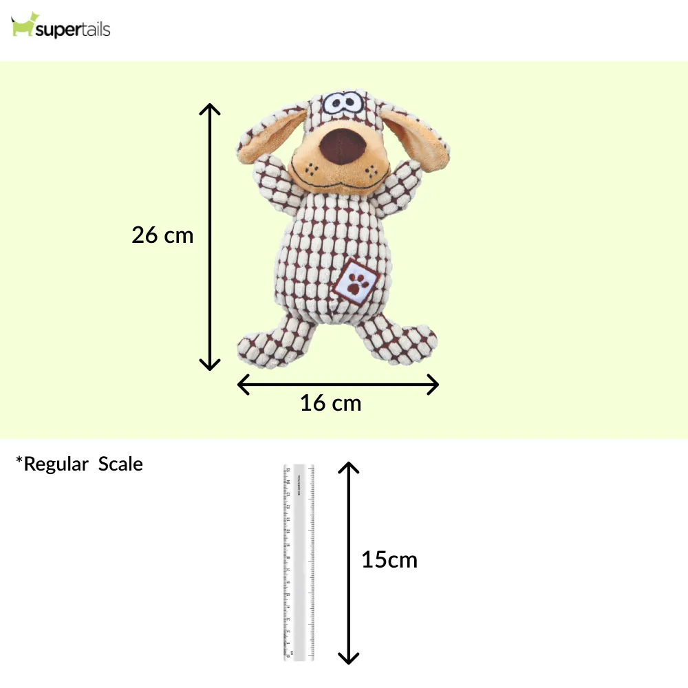 Trixie Soundless Plush Toy for Dogs (Brown)
