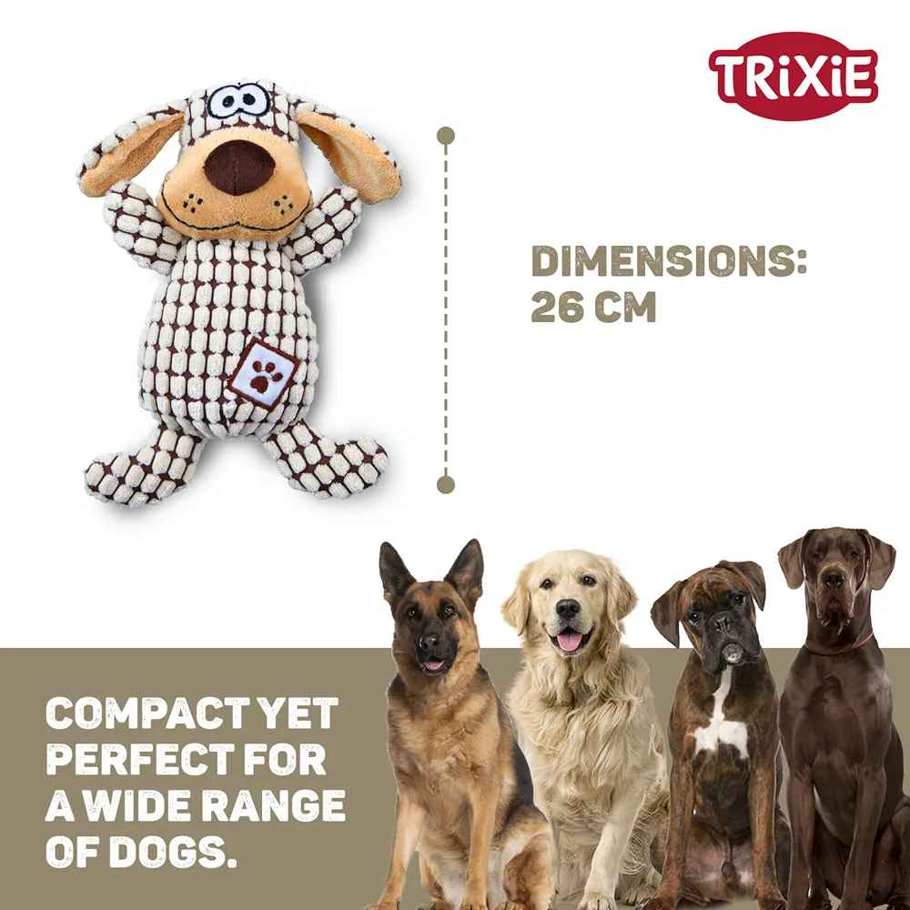 Trixie Soundless Plush Toy for Dogs (Brown)