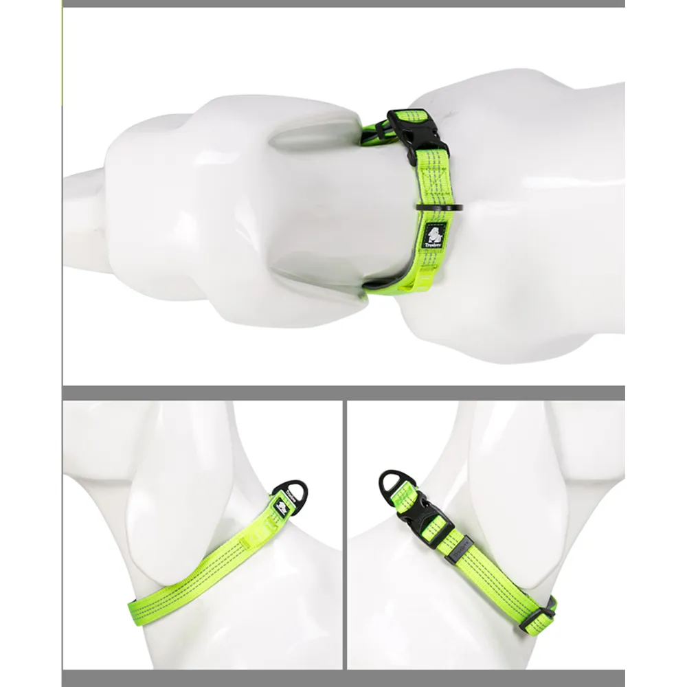 Truelove Padded Collar for Dogs (Neon yellow)