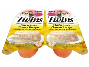 Twins-Chicken with Cheese Recipe 35 g x 2 cups Pets Qatar