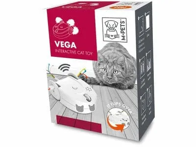 VEGA Interactive Cat Toy - White Pets Qatar