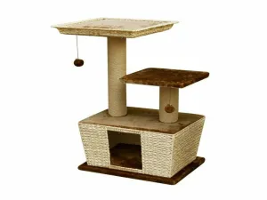 VILLA Cat Play Lounge - Light Brown Pets Qatar