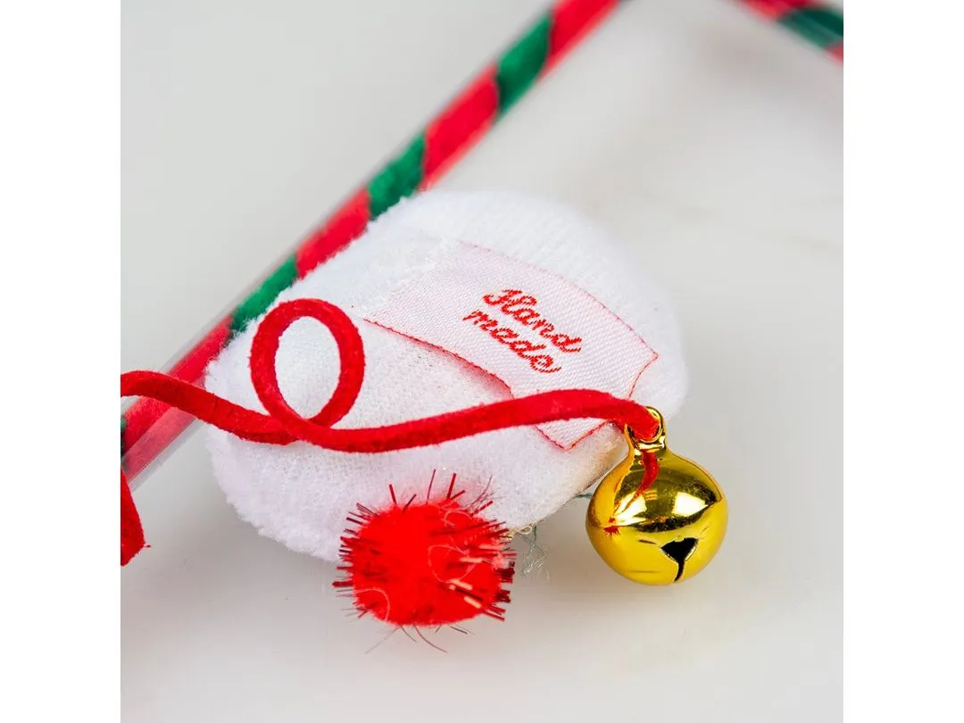 Xmas playing rod silky 40x7x3cm mixed colors Pets Qatar