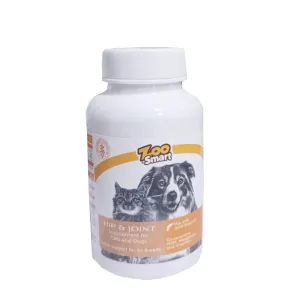 Zoo Smart Hip & Joint for Cats and Dogs 60 Tabs Pets Qatar