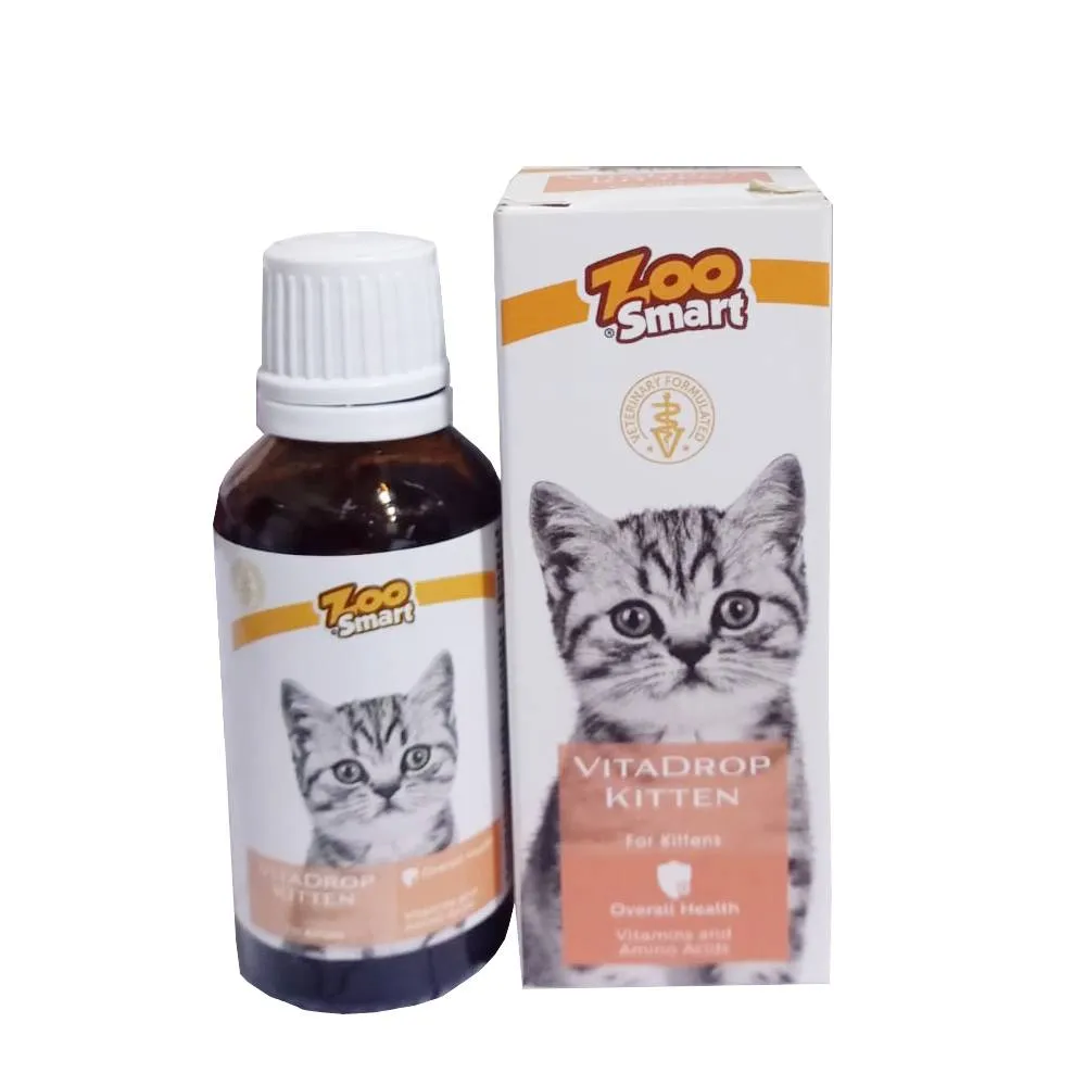 Zoo Smart Vitadrop Kitten 30 ml Pets Qatar