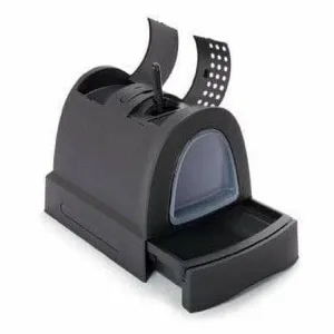 Zuma Litter box DARK GRAY (BLACK) Pets Qatar